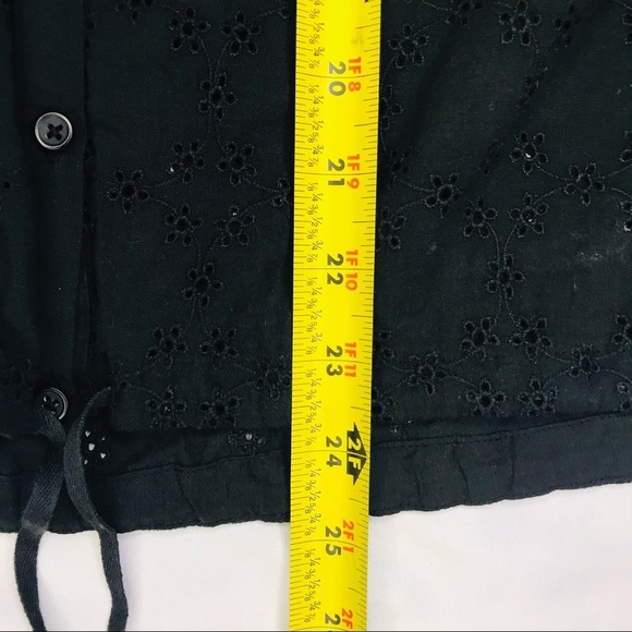 Free People Floral Eyelet Stars Align Blouse....Size M NWT - Picture 13 of 13